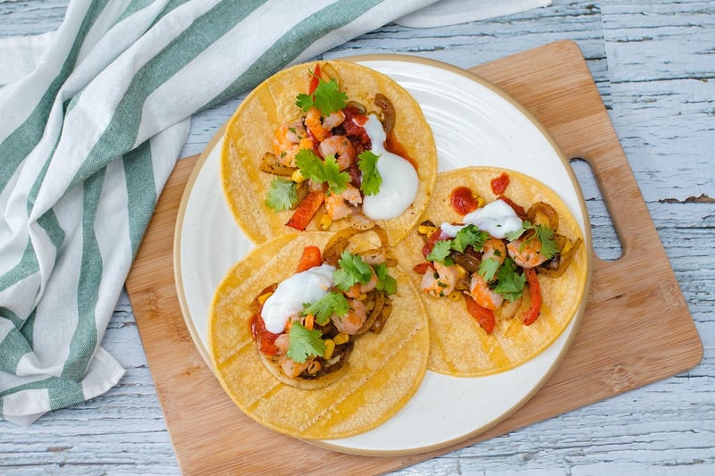 Spicy Shrimp Tacos